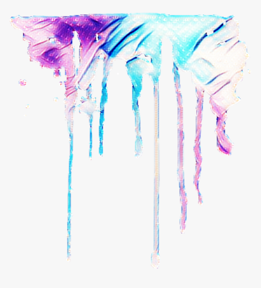 Transparent Dripping Paint Png - Edit Sticker, Png Download, Free Download