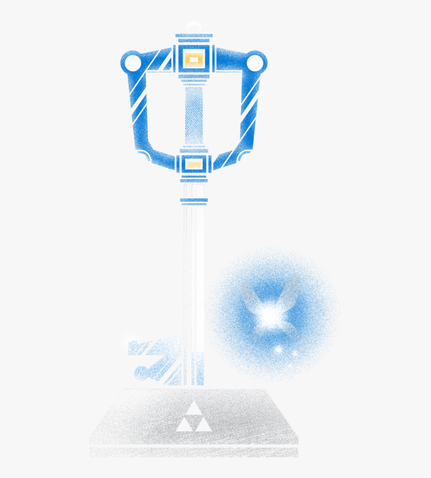 Master Keyblade - Trophy, HD Png Download, Free Download