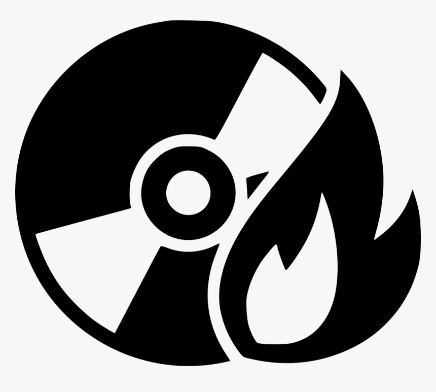 Dvd Cd Disk Mount Burn Burning - Burning Cd Icon Png, Transparent Png, Free Download
