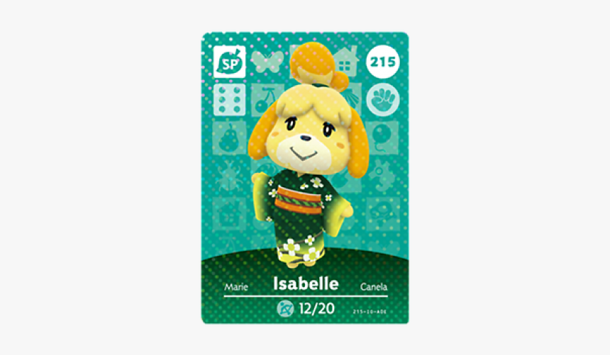 Isabelle215 - Animal Crossing Rover Amiibo Card, HD Png Download, Free Download