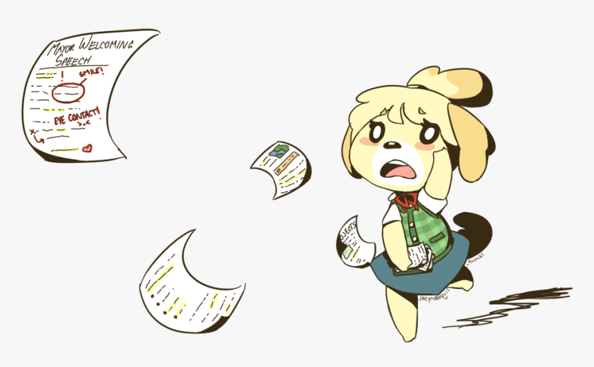 Animal Crossing Isabelle And Villager, HD Png Download, Free Download