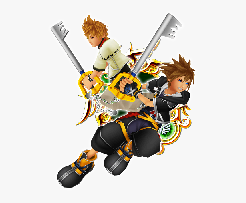 Khux Sora And Roxas, HD Png Download, Free Download