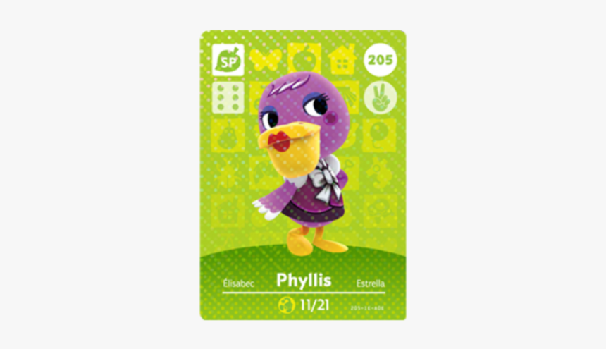 Phyllis205 - Animal Crossing Rover Amiibo Card, HD Png Download, Free Download