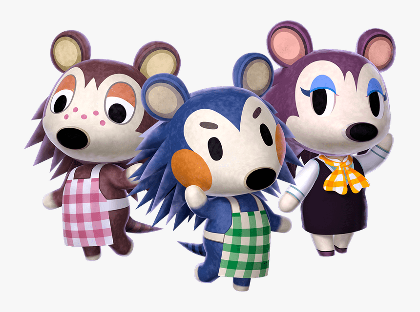 Animal Crossing New Leaf Personajes, Hd Png Download - Sable Animal Crossing, Transparent Png, Free Download