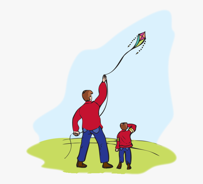 Kite Clipart Kite Runner - Cliparts Of Kite Flying, HD Png Download, Free Download