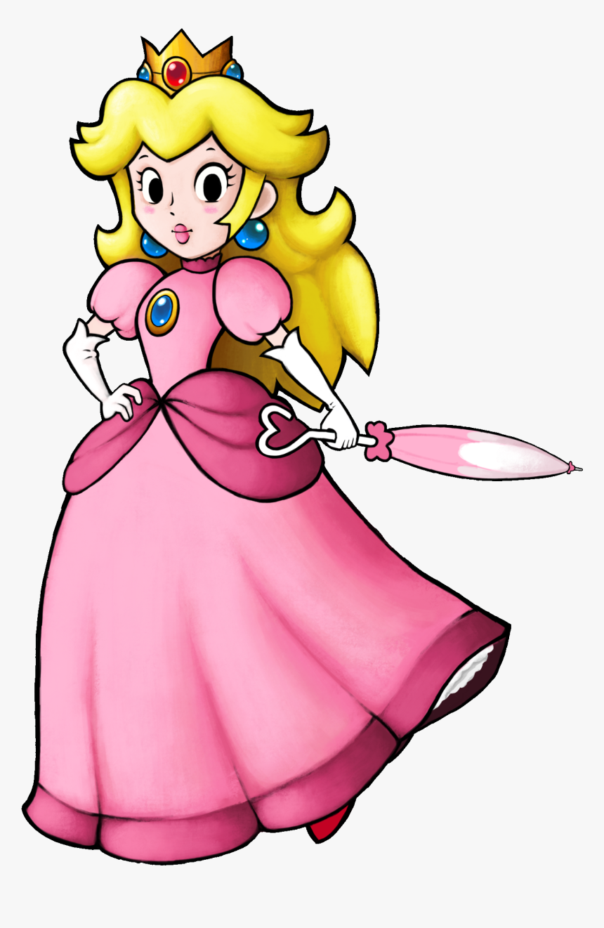 Princess Peach Clipart Fantendo - Super Mario Princess Peach Clipart, HD Png Download, Free Download