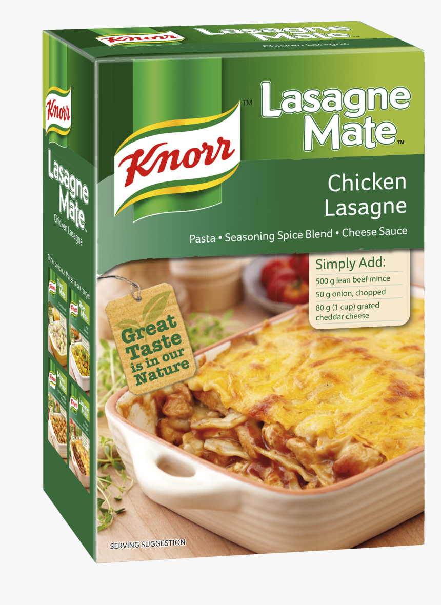 Product Alt - Knorr Chicken Lasagne Mate, HD Png Download, Free Download