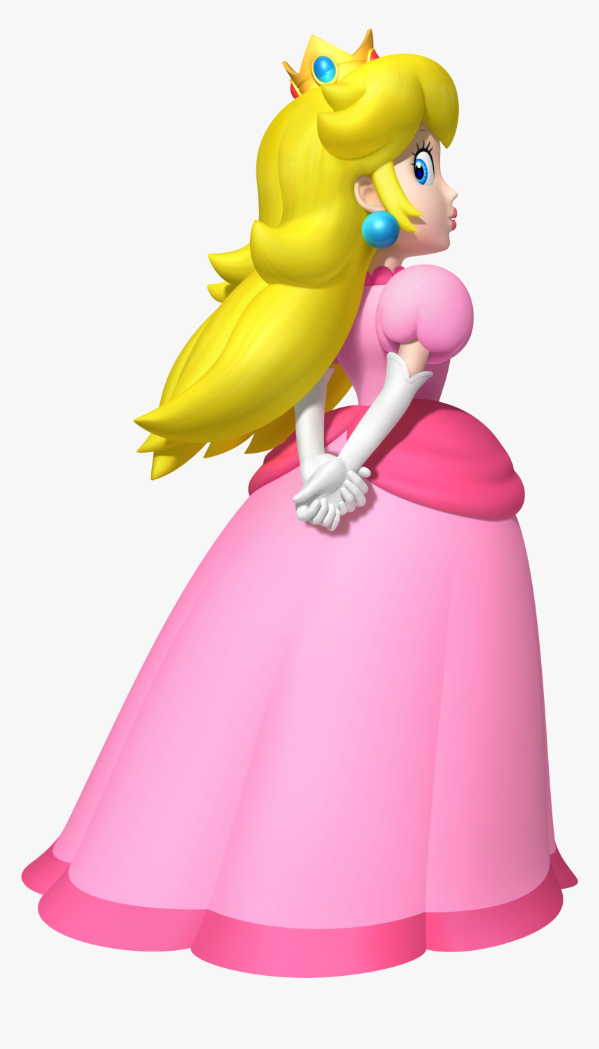 Image Peach Al A Lil Girl Png Super Mario Fanon Fandom - Princess Peach Png, Transparent Png, Free Download