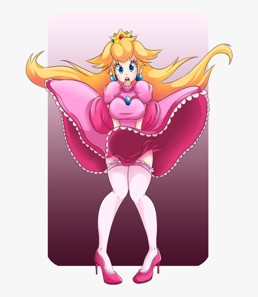 Mario And Peach Anime, HD Png Download, Free Download