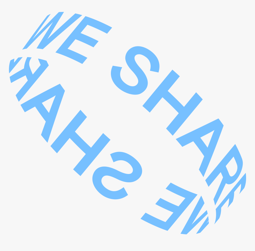 We Share, HD Png Download, Free Download