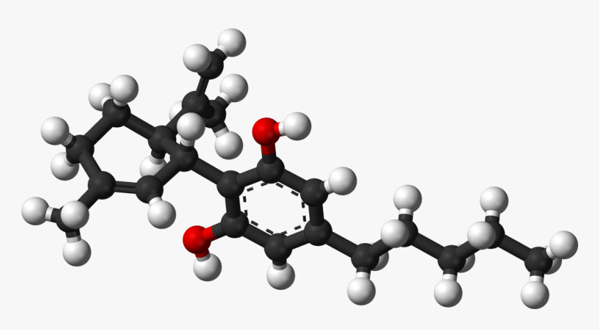 Transparent Mlg Weed Png - Thc Molecular Structure 3d, Png Download, Free Download