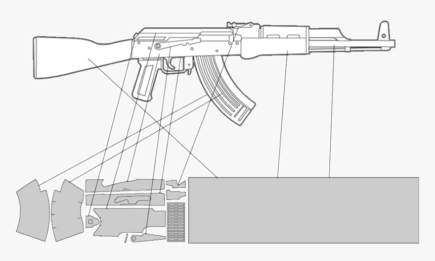 Best Cs Go Awp Skin Template Download Image Collection - Ranged Weapon, HD Png Download, Free Download