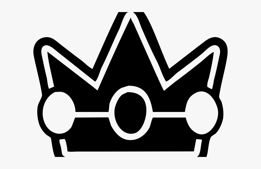 Princess Peach Clipart Crown - Princess Peach Symbol Png, Transparent Png, Free Download