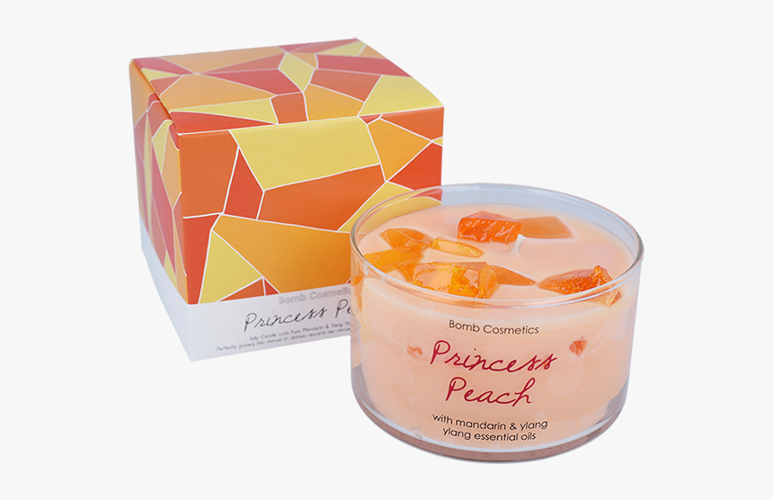 Princess Peach Jelly Candle - Bomb Cosmetics Jelly Candles, HD Png Download, Free Download