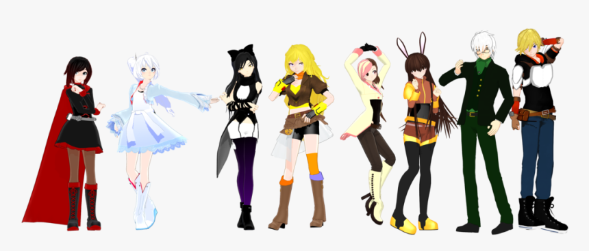 Rwby Anime Characters, HD Png Download, Free Download