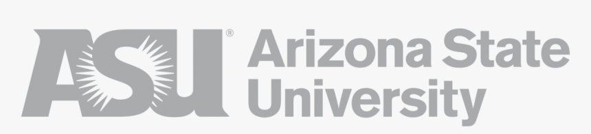 Arizona State University Grey Logo, HD Png Download, Free Download