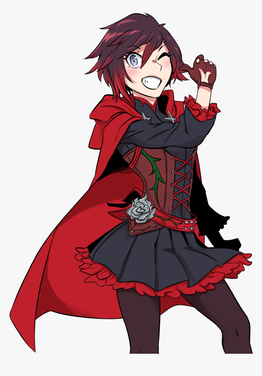 Fanart Ruby Rose Rwby, HD Png Download, Free Download