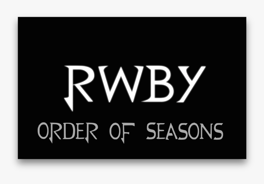 Order Of Seasons - Poster, HD Png Download, Free Download