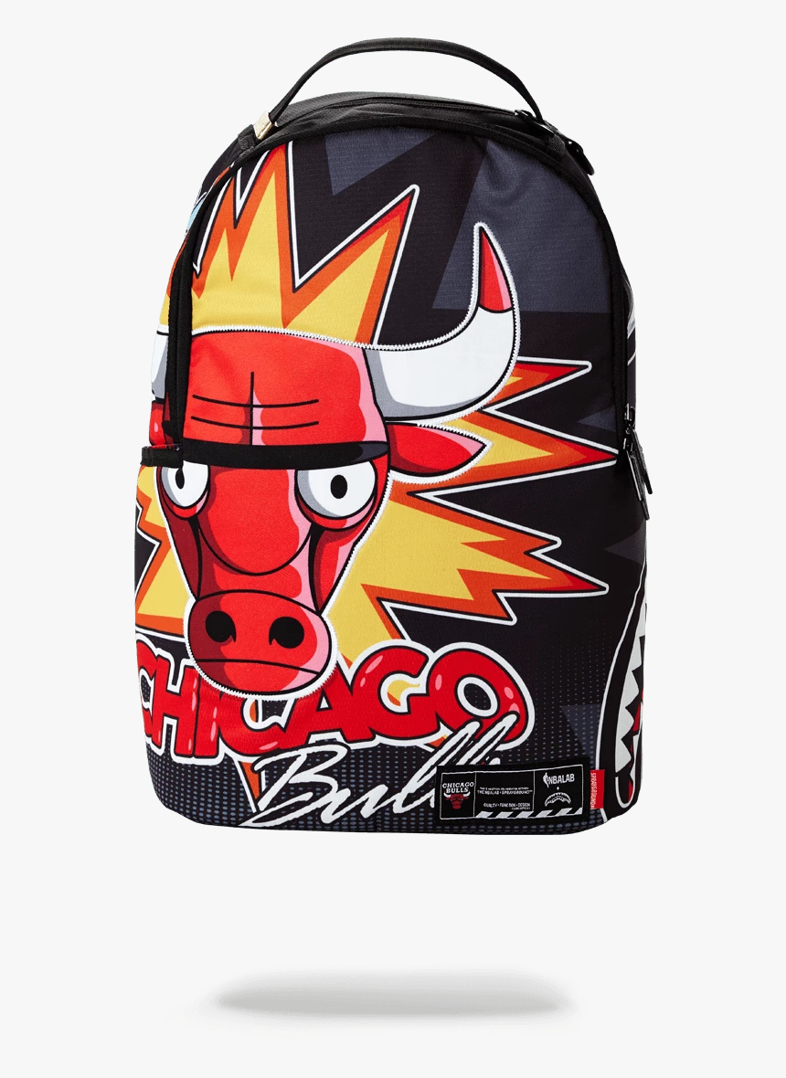 Chicago Bulls Sprayground Backpack, HD Png Download, Free Download
