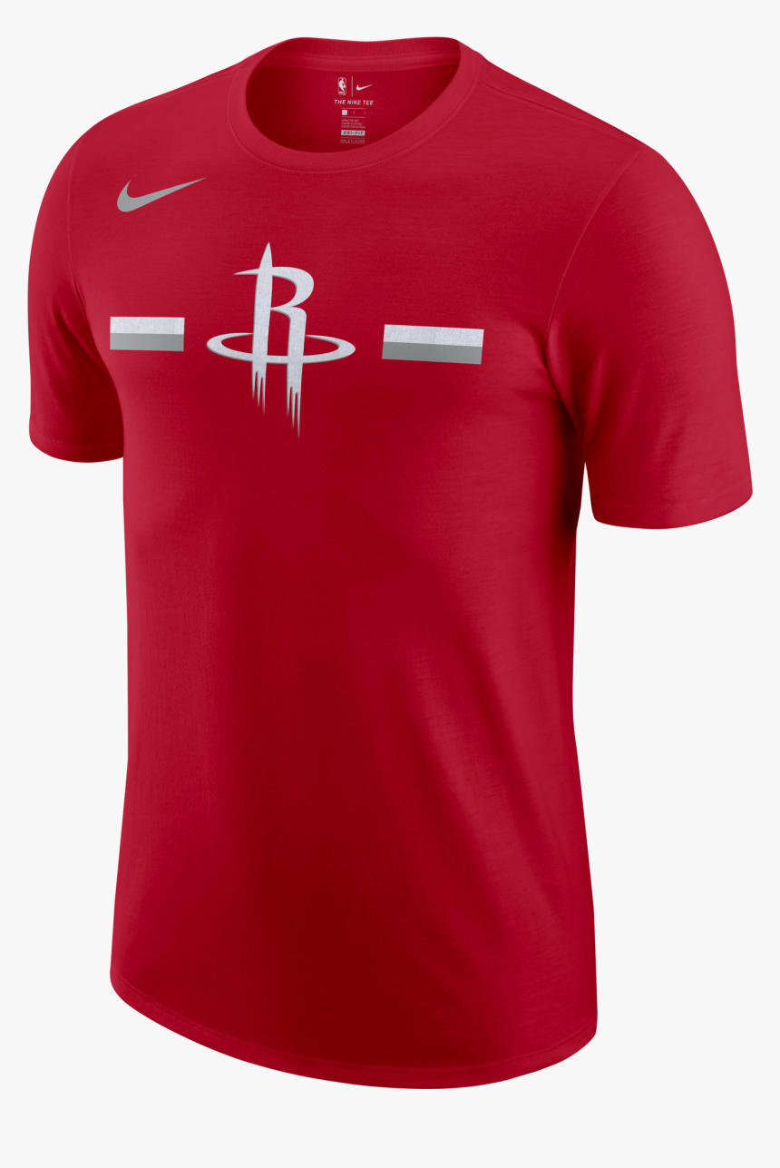 Nike Nba Houston Rockets Logo Dry Tee - 76ers Nike T Shirt, HD Png Download, Free Download