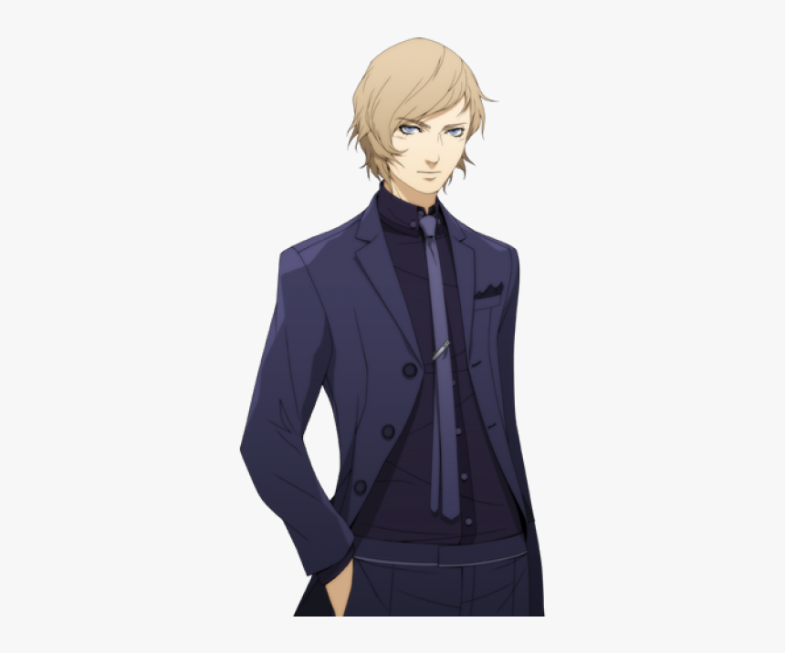 Anime Character In A Suit, HD Png Download - kindpng