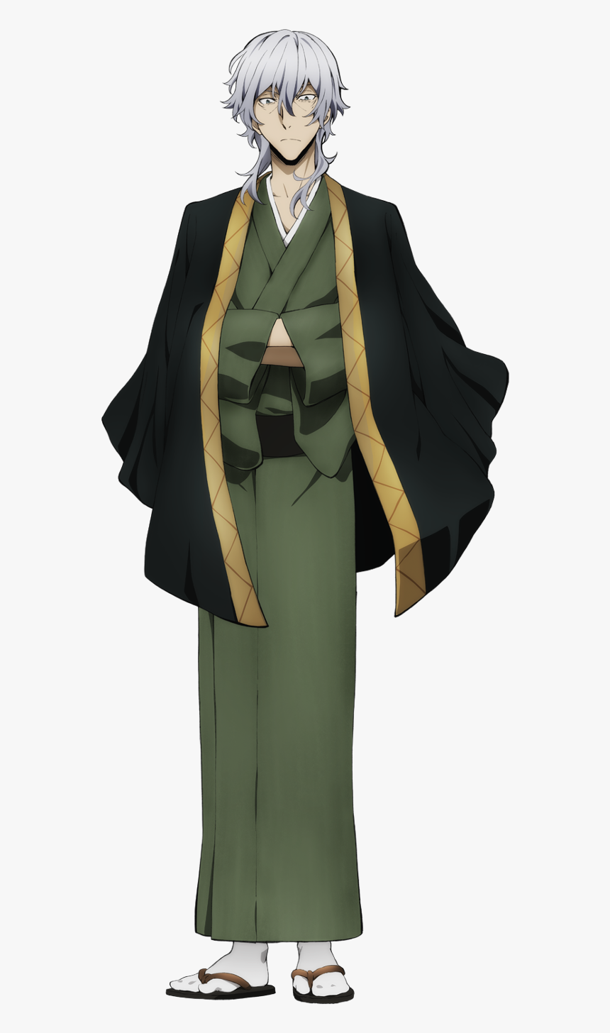 #anime #guy #man #boy #kimono #freetoedit - Bungou Stray Dogs Fukuzawa, HD Png Download, Free Download