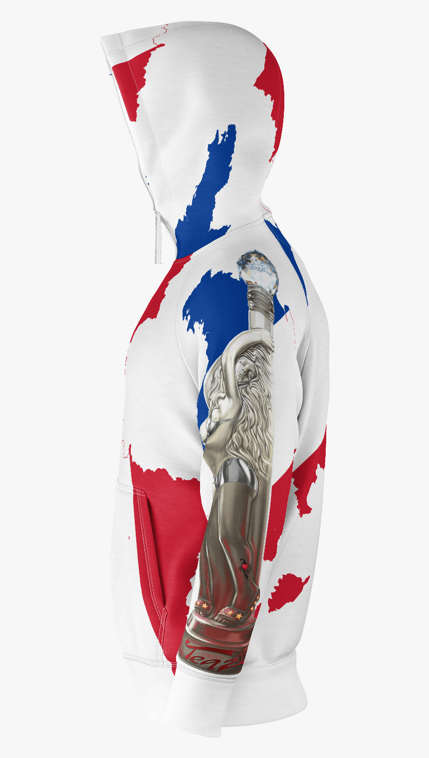 Transparent French Flag Png - Sweatshirt, Png Download, Free Download