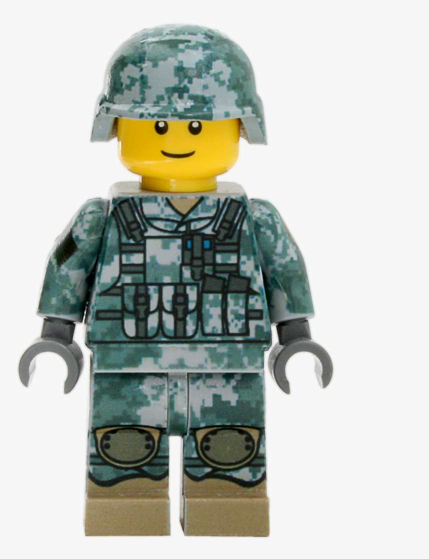 Modern Combat Acu Complete Minifig Set - Lego Us Army Modern, HD Png Download, Free Download