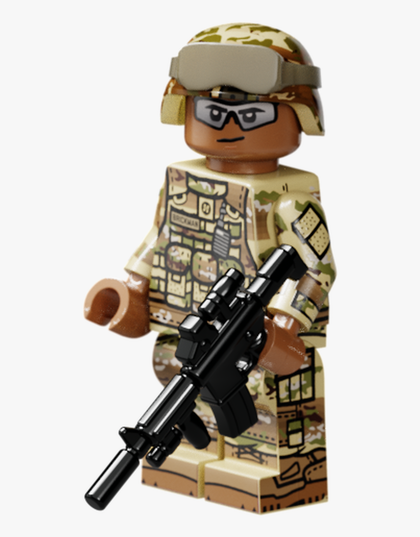 Modern Us Army Rifleman - Lego Modern Us Soldiers, HD Png Download, Free Download