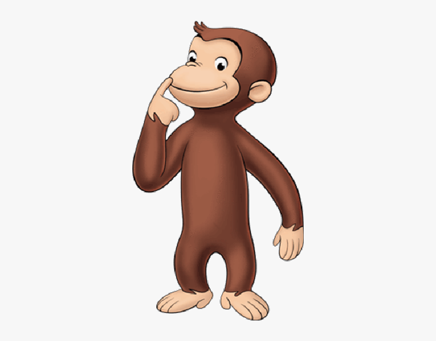 Curious George Monkeys Cartoons, HD Png Download, Free Download