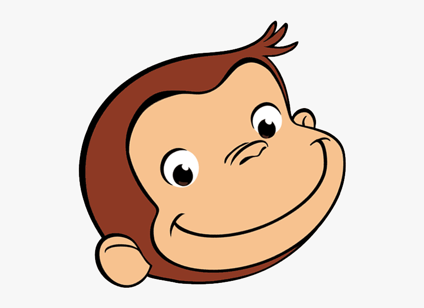 Curious George Face Png, Transparent Png, Free Download