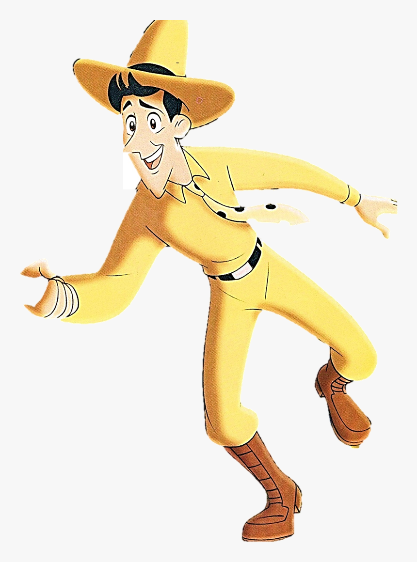 Man With The Yellow Hat Transparent, HD Png Download, Free Download