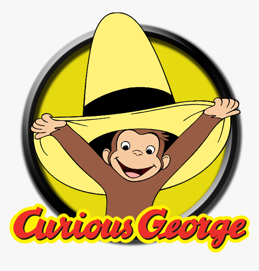 8cnh3a - Curious George With Yellow Hat, HD Png Download, Free Download