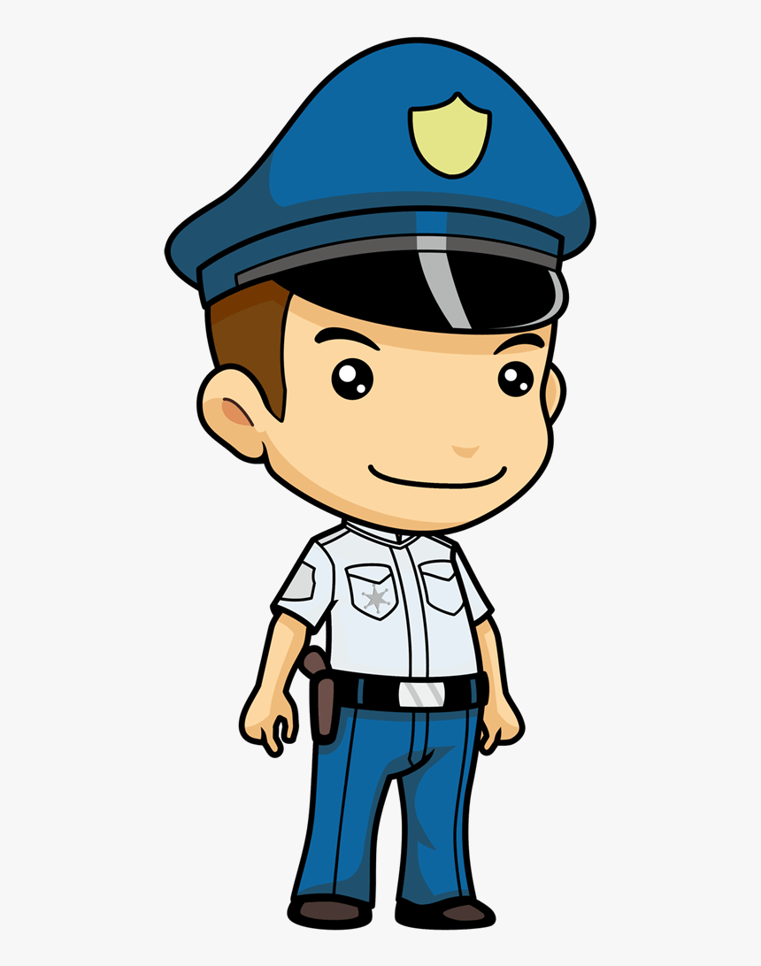 Girls Clipart Police Officer - Clipart Police Officer, HD Png Download, Free Download
