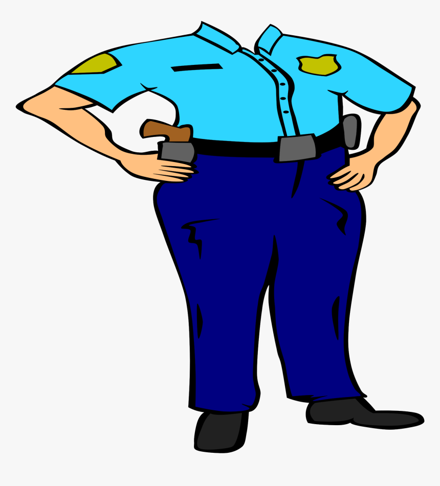 3c Police Clip Arts - Police Woman Uniform Clipart, HD Png Download, Free Download