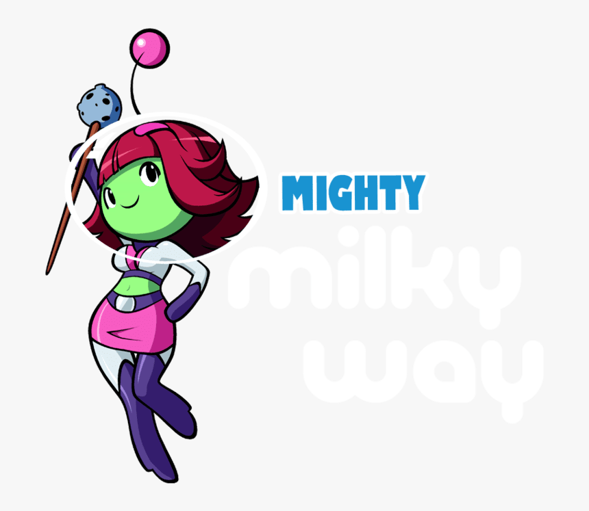 Mighty Milky Way - Luna Mighty Milky Way, HD Png Download, Free Download