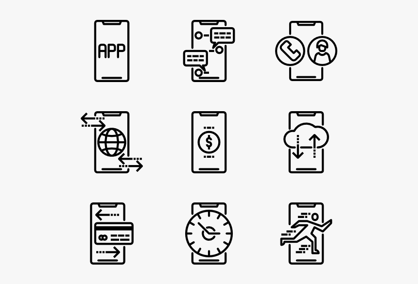 Smartphone - Back To School Icons, HD Png Download, Free Download