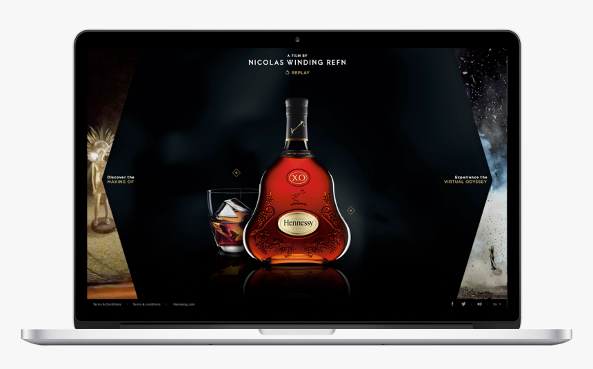 Transparent Hennessy Bottle Png - Brandy, Png Download, Free Download
