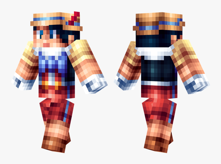 1950's Gangster Minecraft Skin, HD Png Download, Free Download