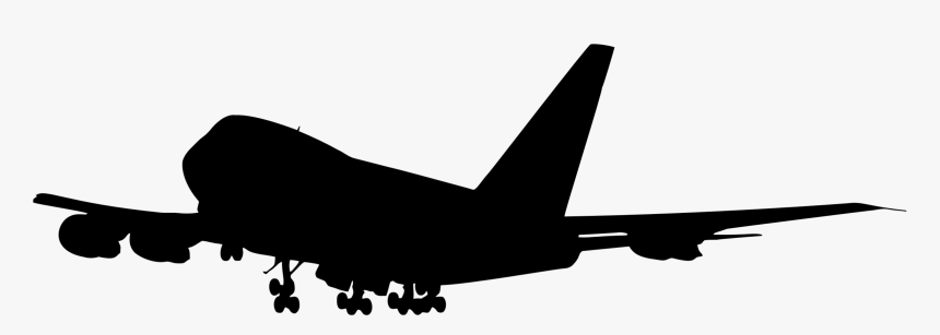 Air Photography - Silhouette Airplane Png, Transparent Png, Free Download