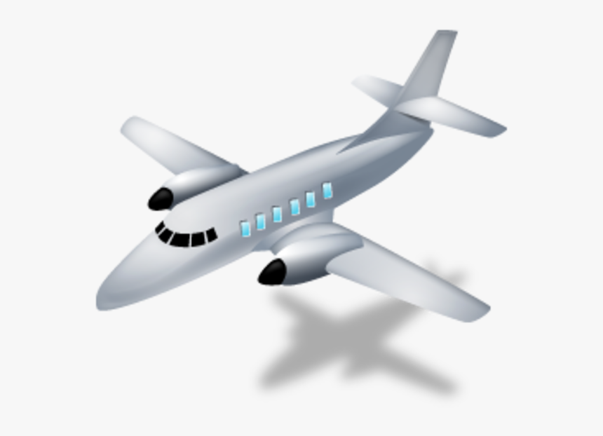 D Clipart Airplane - Airplane Icon, HD Png Download, Free Download