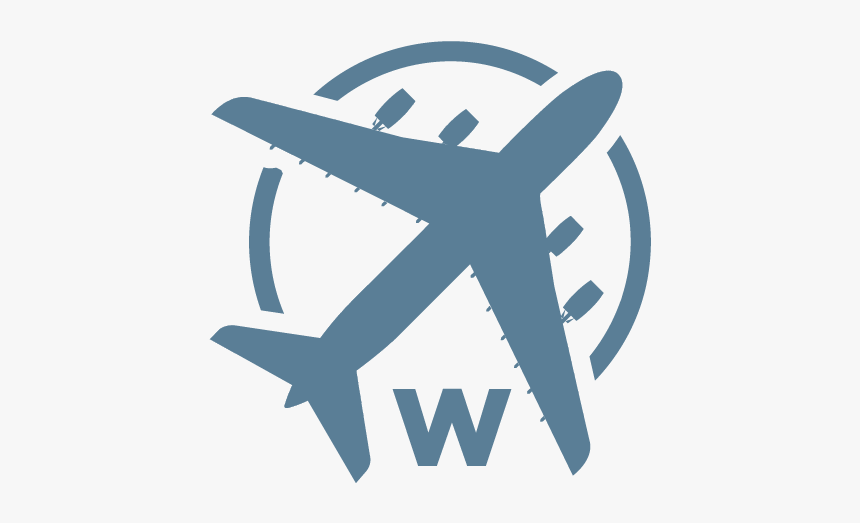 Wide Body Aircraft Icon - Airplane, HD Png Download, Free Download