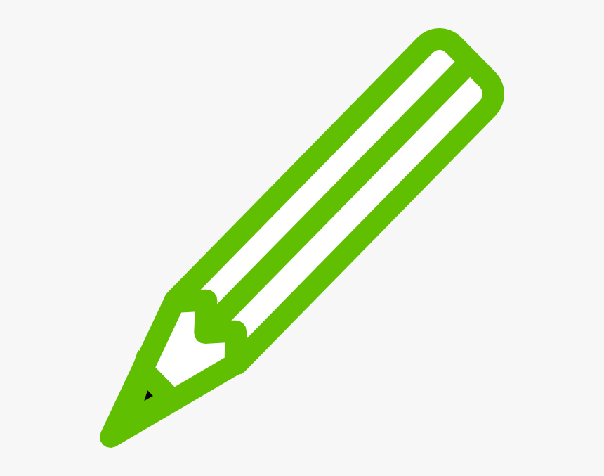 This Free Clip Arts Design Of Green Pencil - Mau Cay But Chi, HD Png Download, Free Download