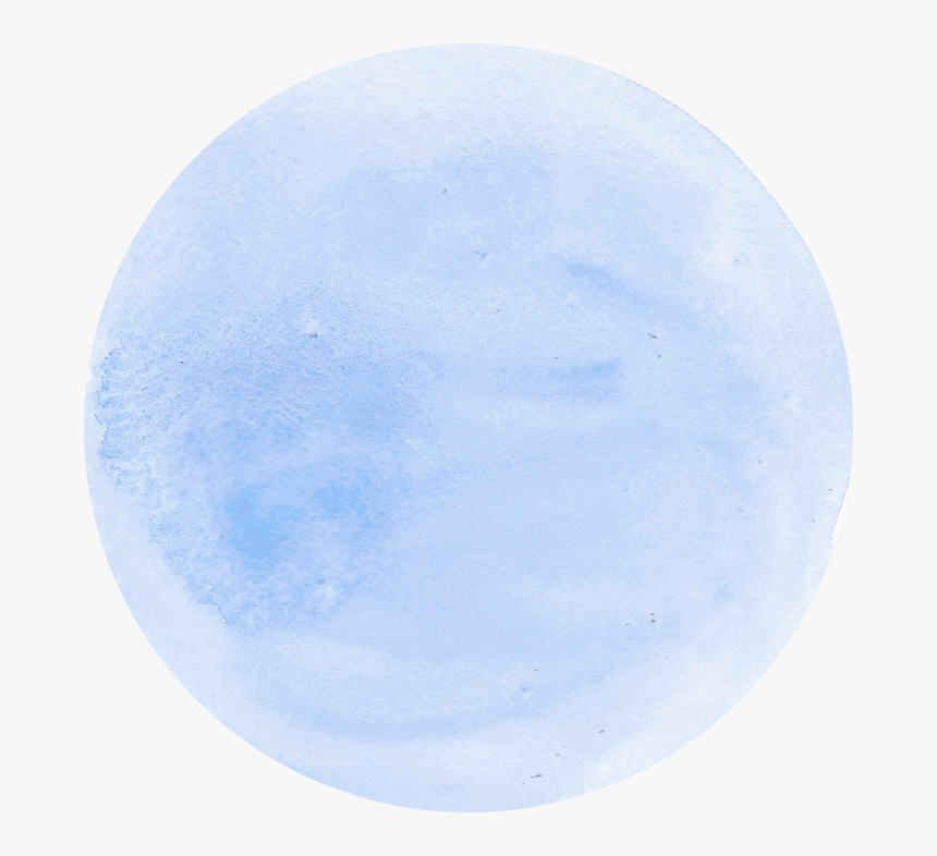 blue circle no background