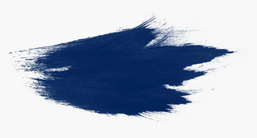 Navy Blue Watercolor Splash Png , Png Download - Blue Paint Splash Png, Transparent Png, Free Download