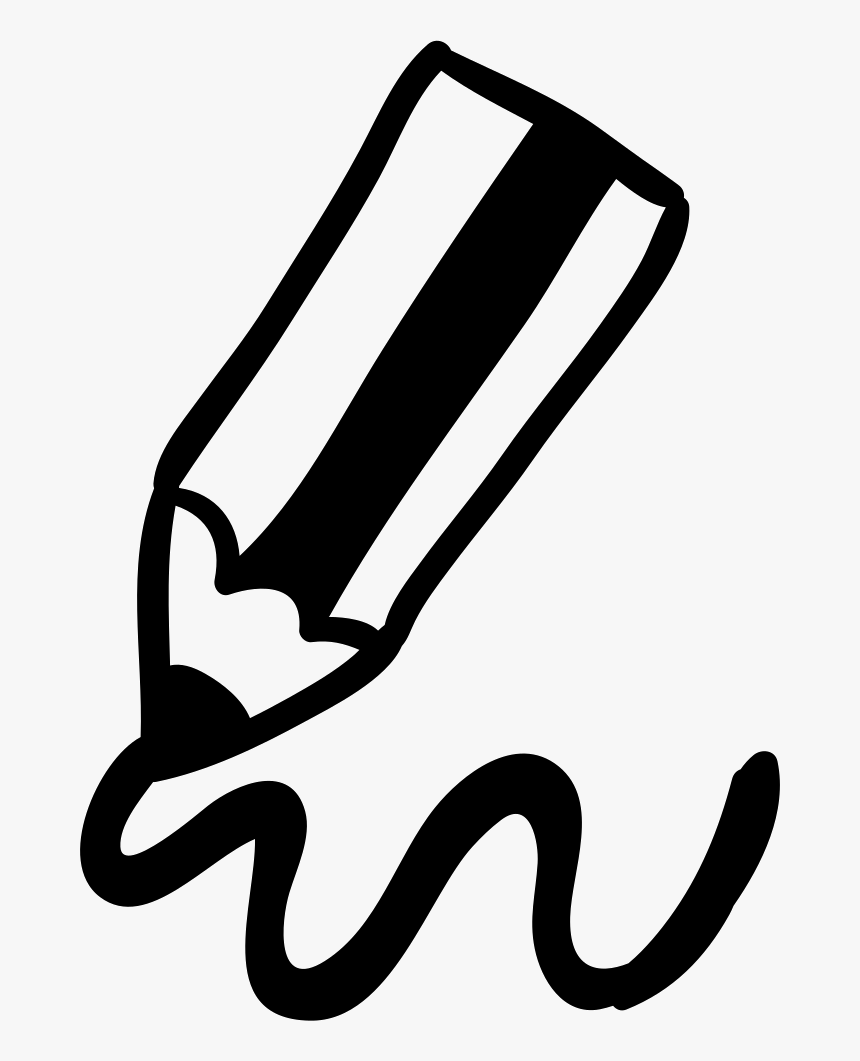 Pencil Writing Icon, HD Png Download, Free Download