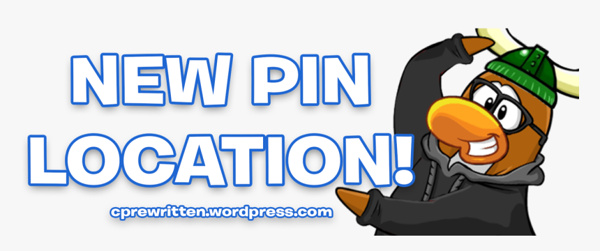 New Pin Location - Club Penguin, HD Png Download, Free Download