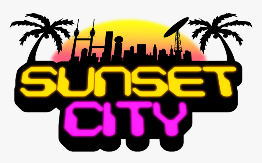 Transparent Palm Tree Clip Art Png Roblox Sunset City Icon Png