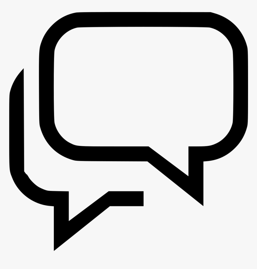 Transparent Message Bubble Png Chat Icon Png Png Download Kindpng