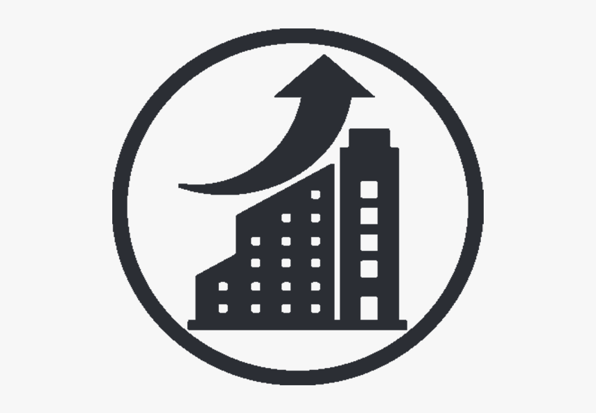 Productive Cities - Black Sustainable City Icon, HD Png Download, Free Download
